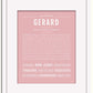 Frame Options | Dusty Rose | White Frame, Matted