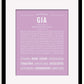 Frame Options | Lilac | Black Frame, Matted