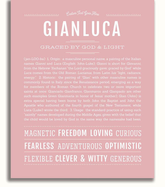 Frame Options | Dusty Rose | No Frame