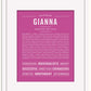 Frame Options | Dark Pink | Black Frame, Matted