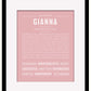 Frame Options | Dusty Rose | Maple Frame, Matted