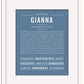 Frame Options | Steele Blue | Black Frame, Matted