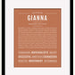 Frame Options | Terra Cotta | Maple Frame, Matted