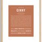 Ginny | Name Art Print