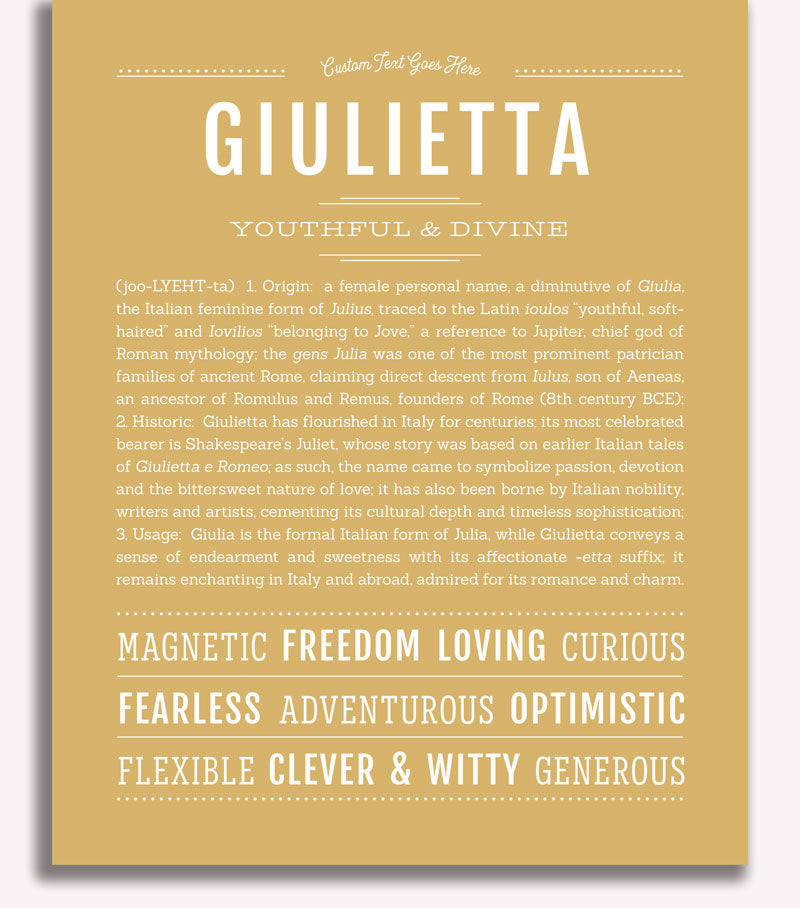 Frame Options | Matte Gold | White Frame, Matted