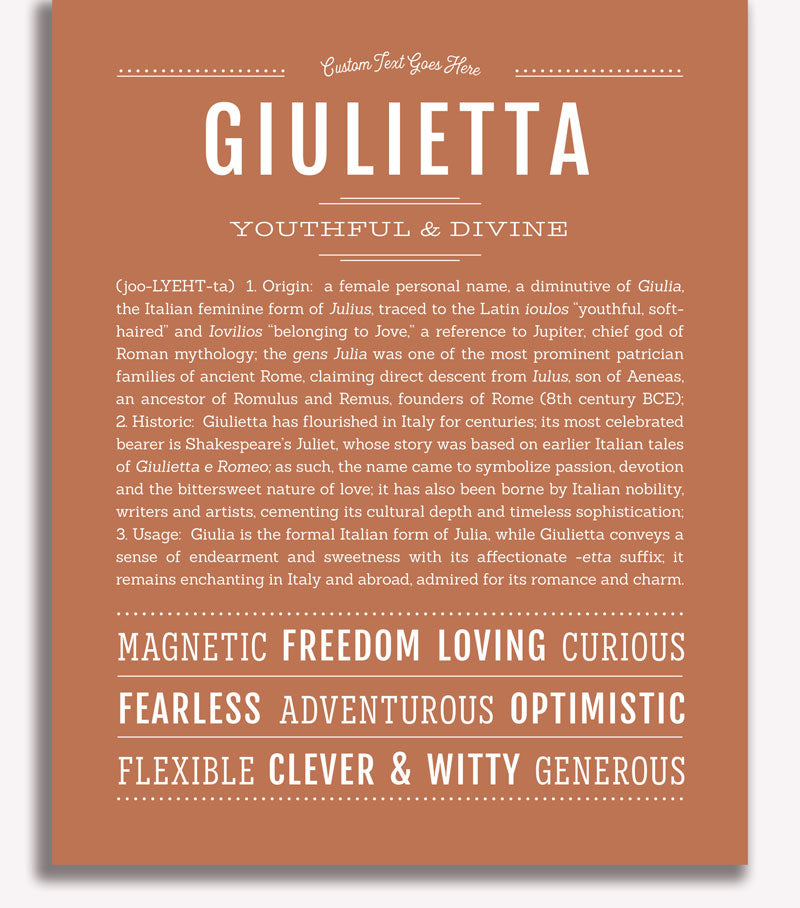Frame Options | Terra Cotta | White Frame, Matted