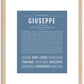 Giuseppe | Name Art Print