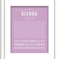 Frame Options | Lilac | White Frame, Matted