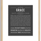 Grace | Name Art Print