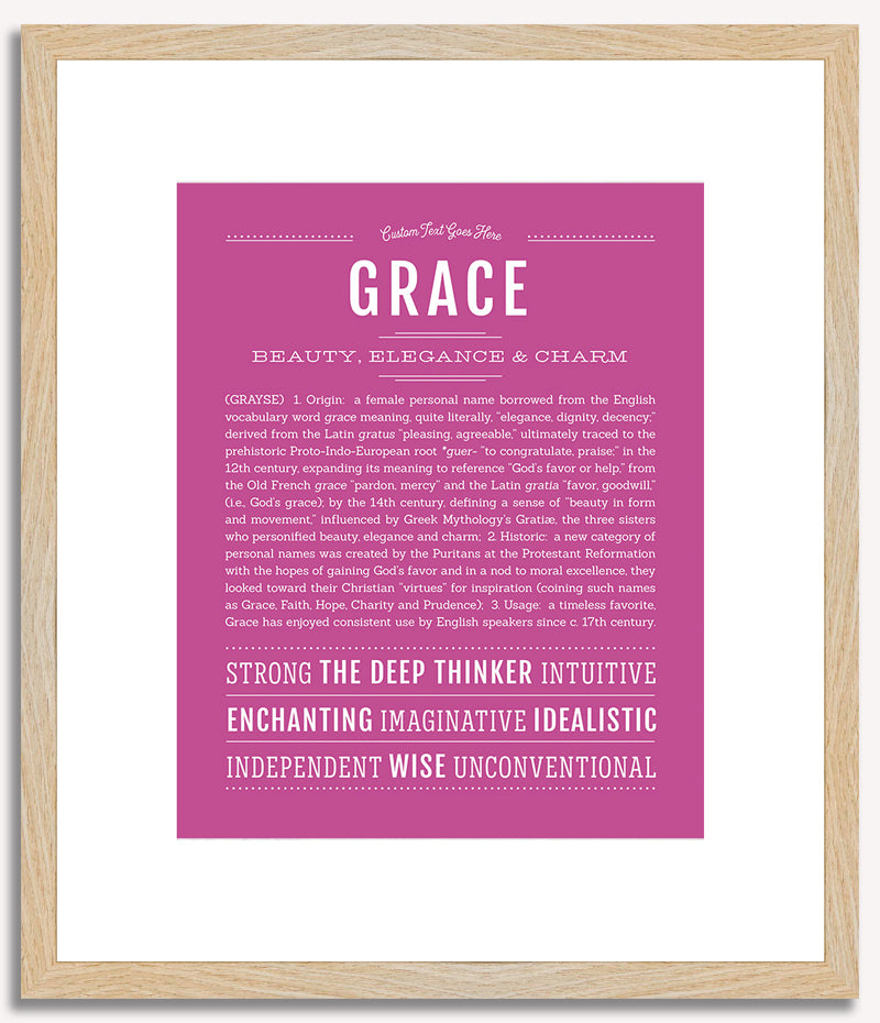 Grace | Name Art Print