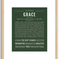 Grace | Name Art Print