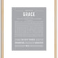 Grace | Name Art Print