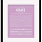 Frame Options | Lilac | Black Frame, Matted