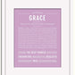 Frame Options | Lilac | White Frame, Matted