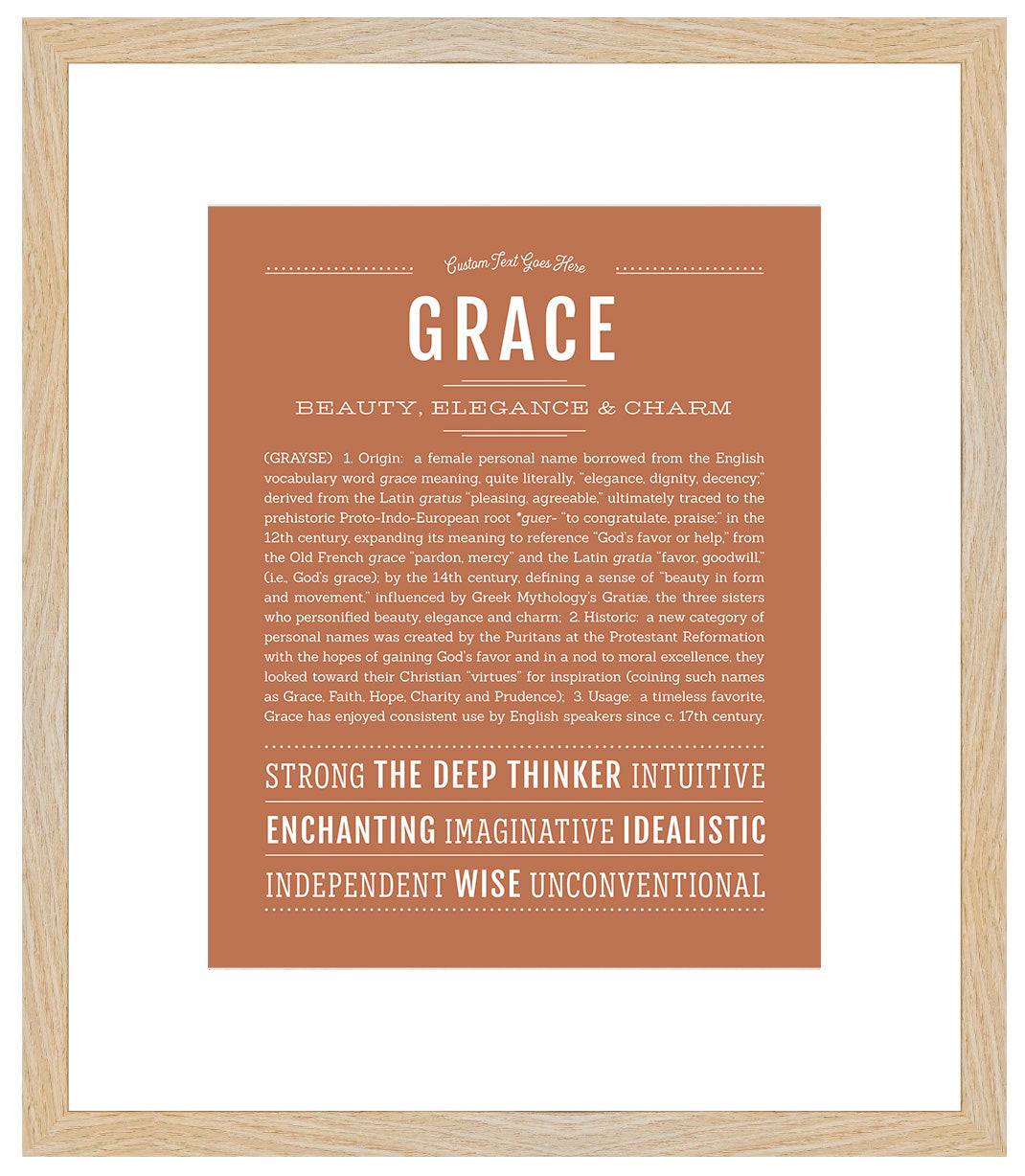 Grace | Name Art Print