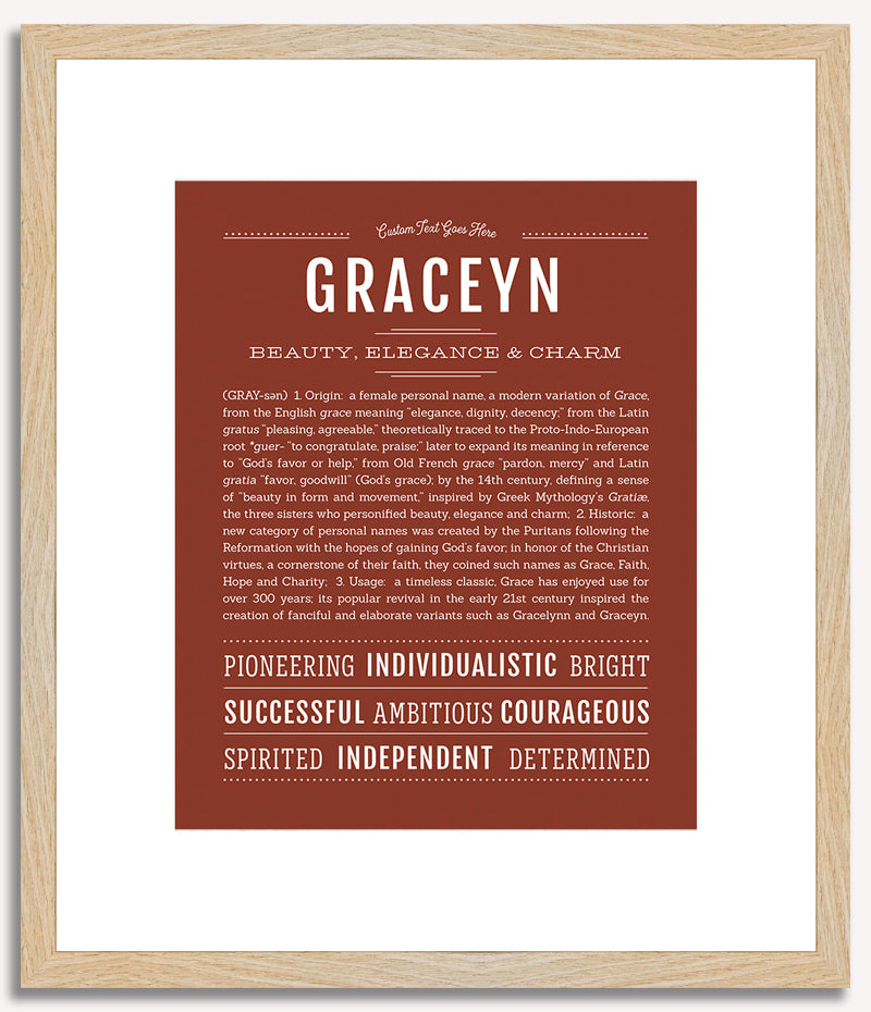 Graceyn | Name Art Print