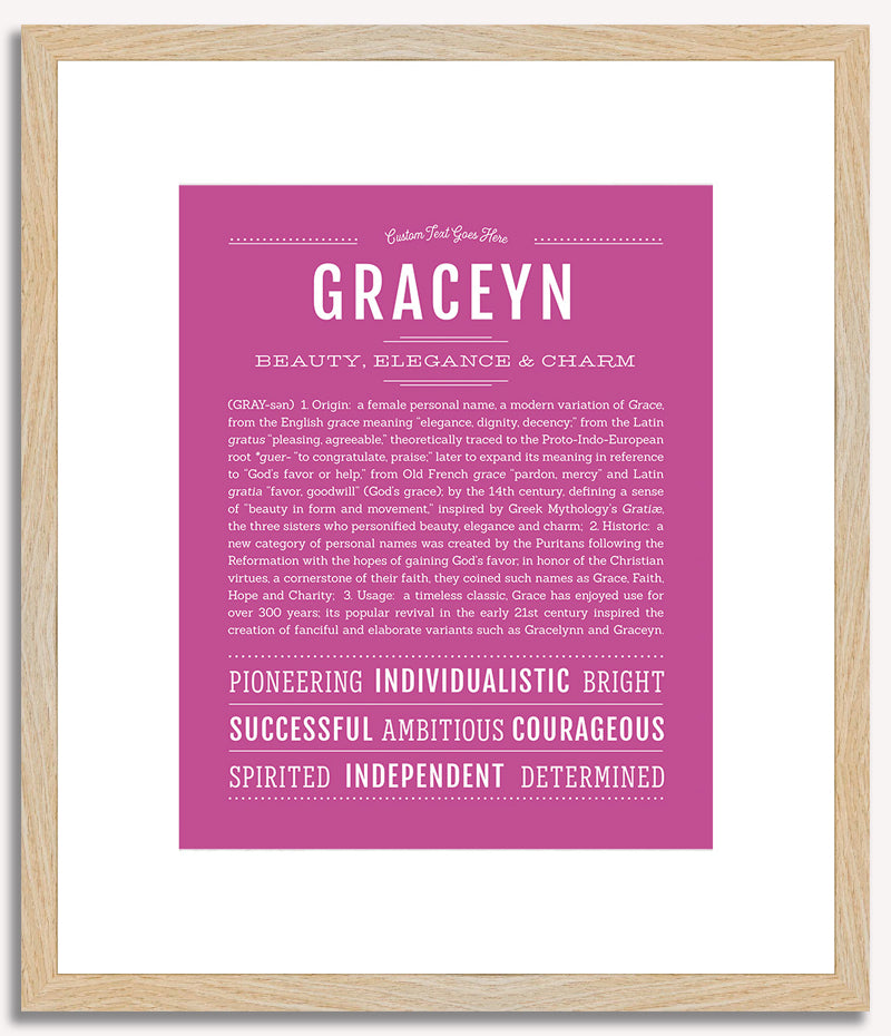 Graceyn | Name Art Print