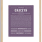 Graceyn | Name Art Print