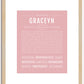 Graceyn | Name Art Print