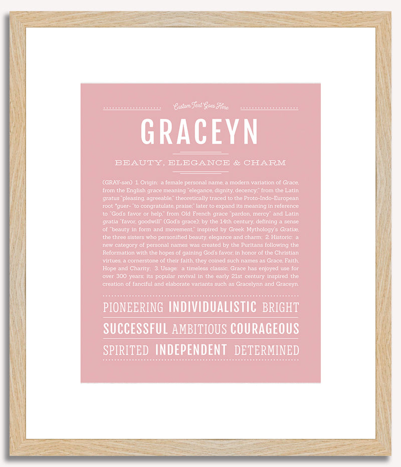 Graceyn | Name Art Print