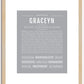 Graceyn | Name Art Print