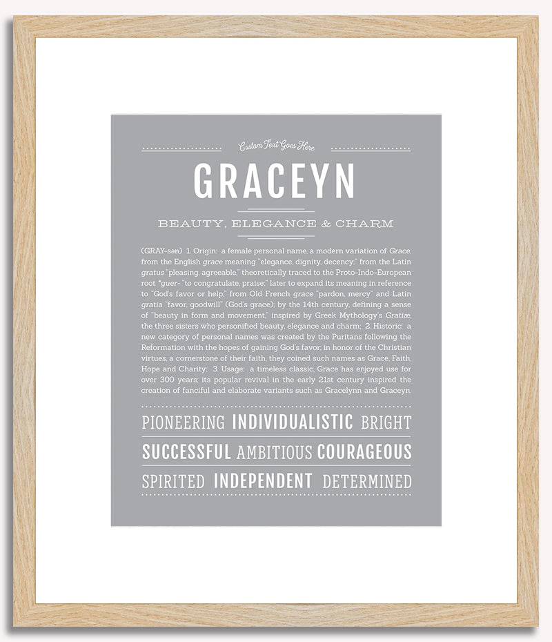 Graceyn | Name Art Print