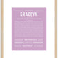 Graceyn | Name Art Print