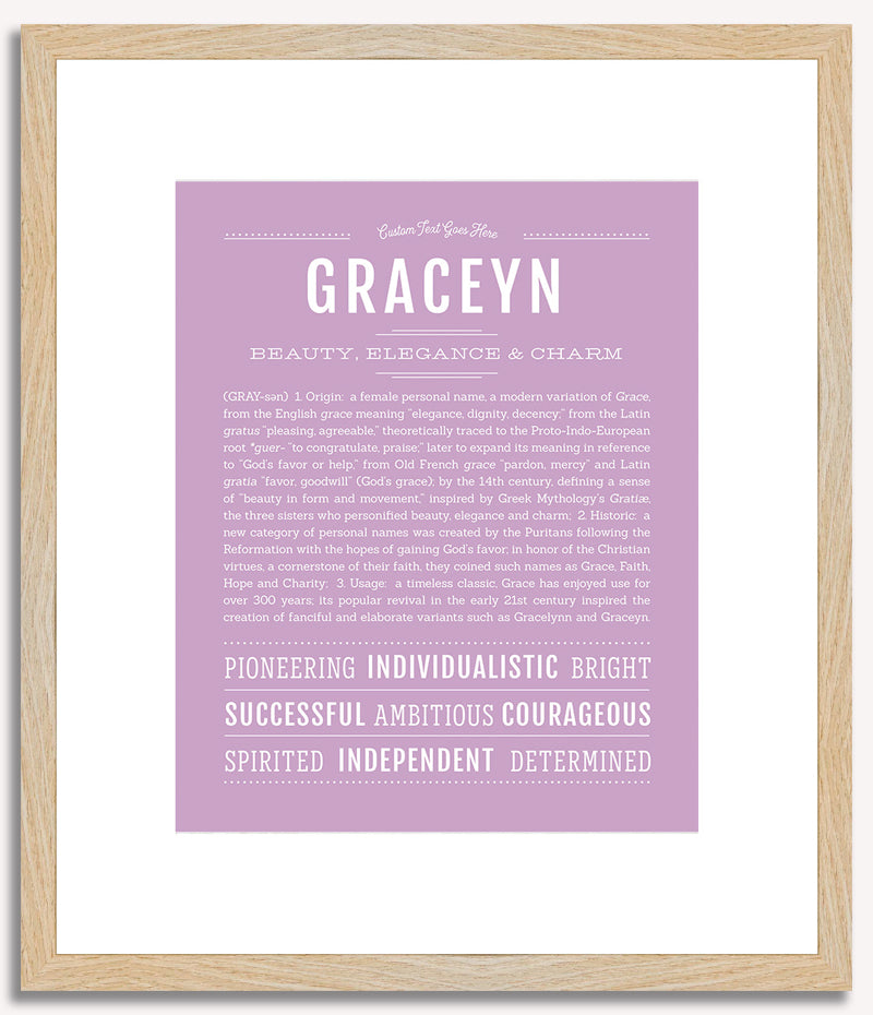 Graceyn | Name Art Print