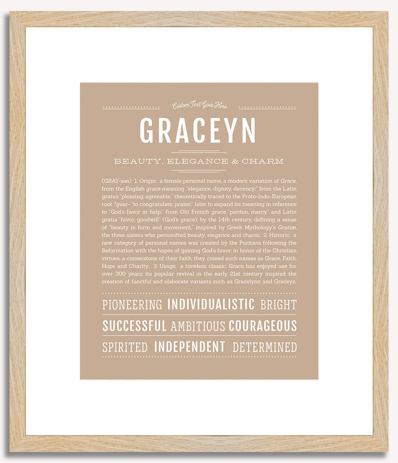 Graceyn | Name Art Print