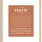 Graceyn | Name Art Print