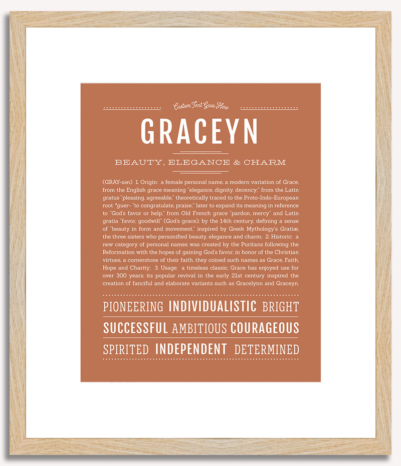 Graceyn | Name Art Print