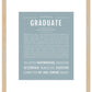 Graduate | Name Art Print