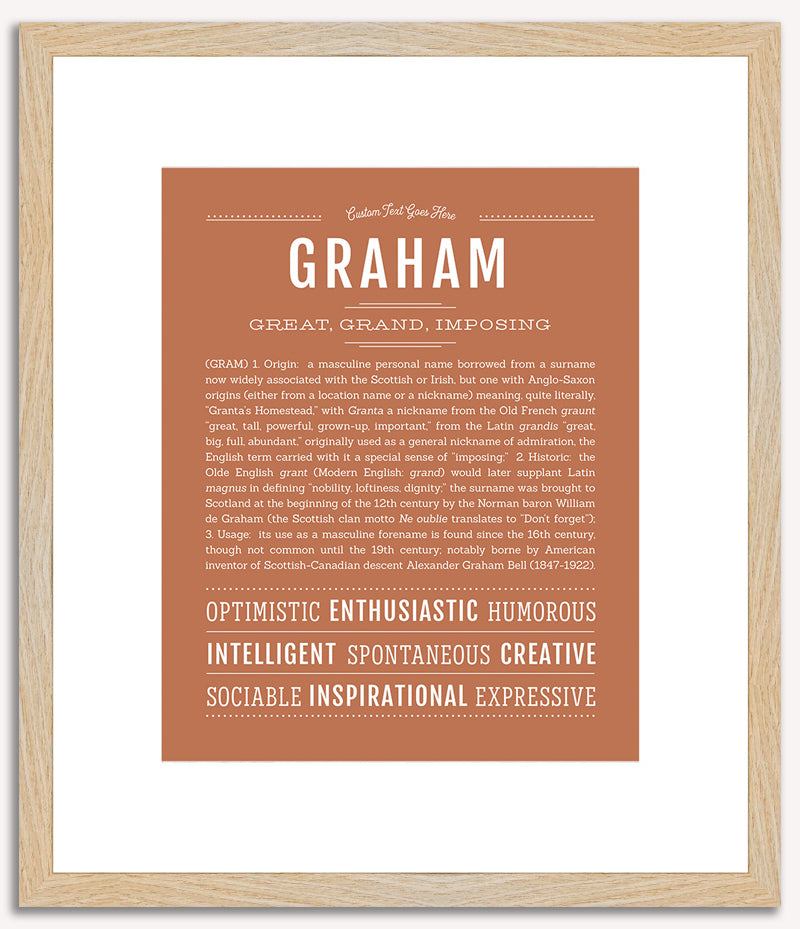 Graham | Name Art Print