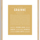 Grainne | Name Art Print