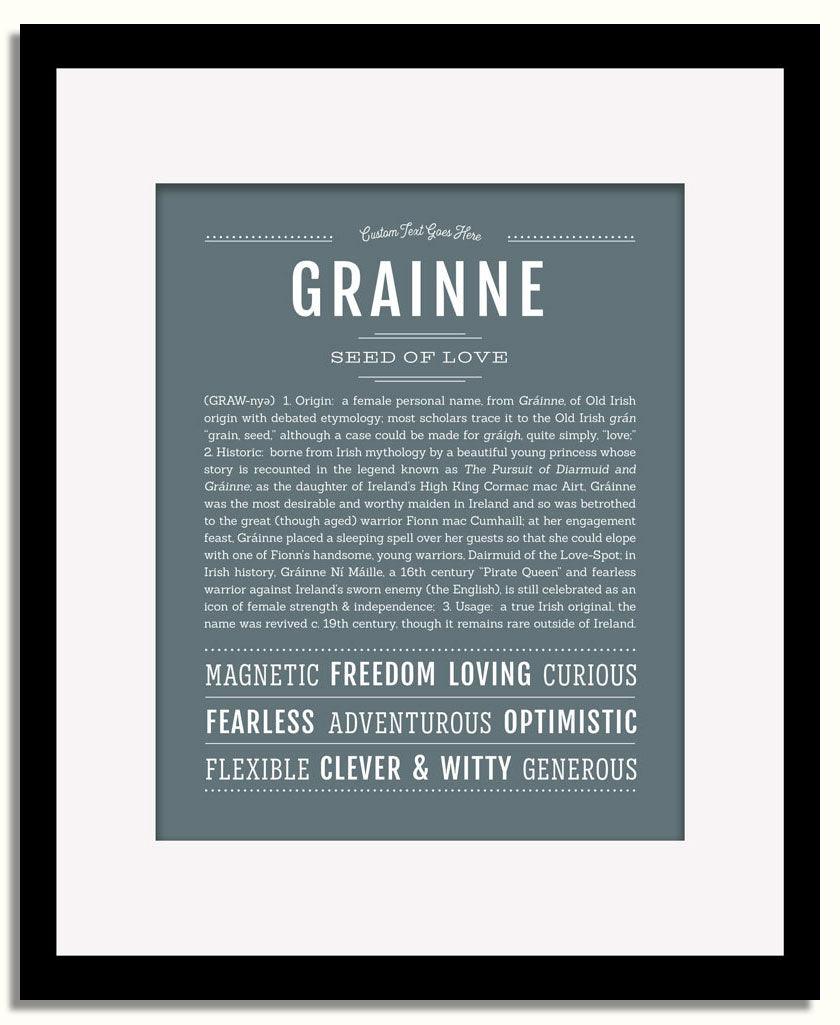 Frame Options | Night Rendezvous | Black Frame, Matted