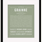 Frame Options | Sage | Black Frame, Matted