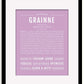 Frame Options | Lilac | Black Frame, Matted