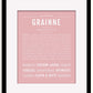 Frame Options | Dusty Rose | Black Frame, Matted