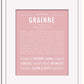 Frame Options | Dusty Rose | White Frame, Matted