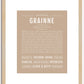 Grainne | Name Art Print