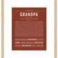 Grandpa | Name Art Print