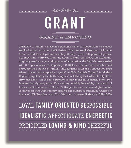 Frame Options | Deep Purple | No Frame