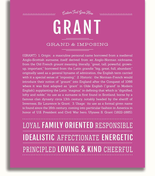 Frame Options | Dark Pink | No Frame