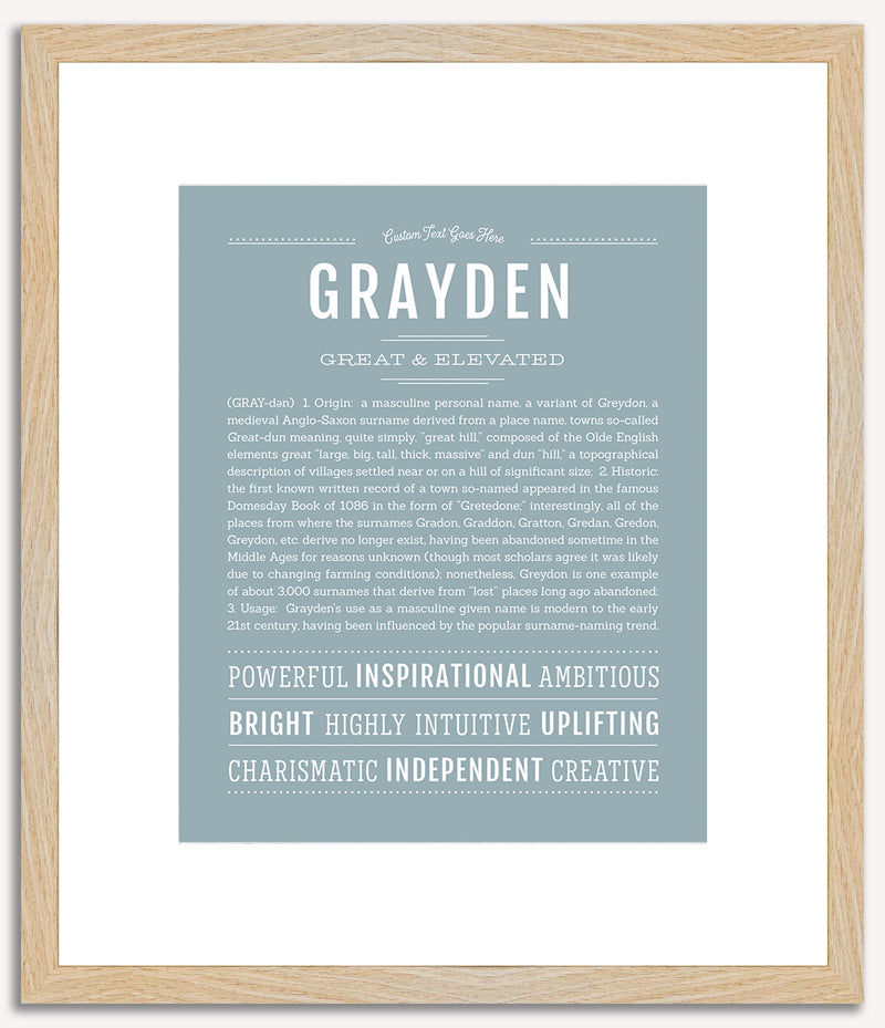 Grayden | Name Art Print