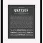 Frame Options | Charcoal Gray | Black Frame, Matted