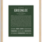 Greenlee | Name Art Print