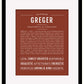 Frame Options | Bordeaux | Black Frame, Matted