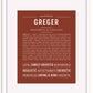 Frame Options | Bordeaux | White Frame, Matted