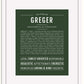 Frame Options | Deep Forest | White Frame, Matted