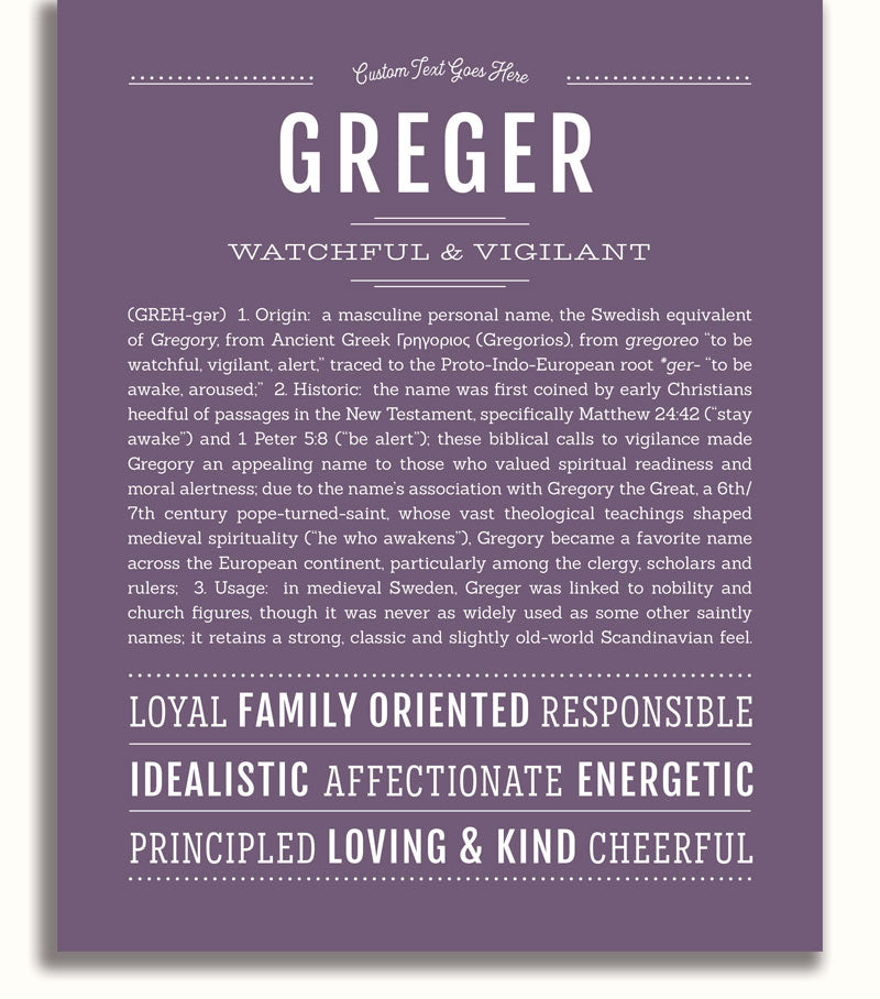 Frame Options | Deep Purple | No Frame